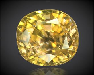 Yellow Zircon Natural Certified  3.99 CTS. ( 91960 )